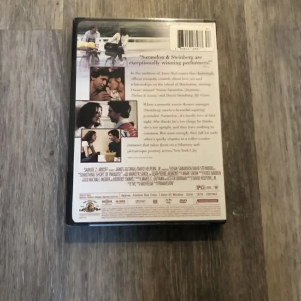 *SOMETHING SHORT OF PARADISE DVD Susan Sarandon 1979/  Released DVD 2005